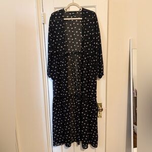 Wild Fable full length duster cardigan